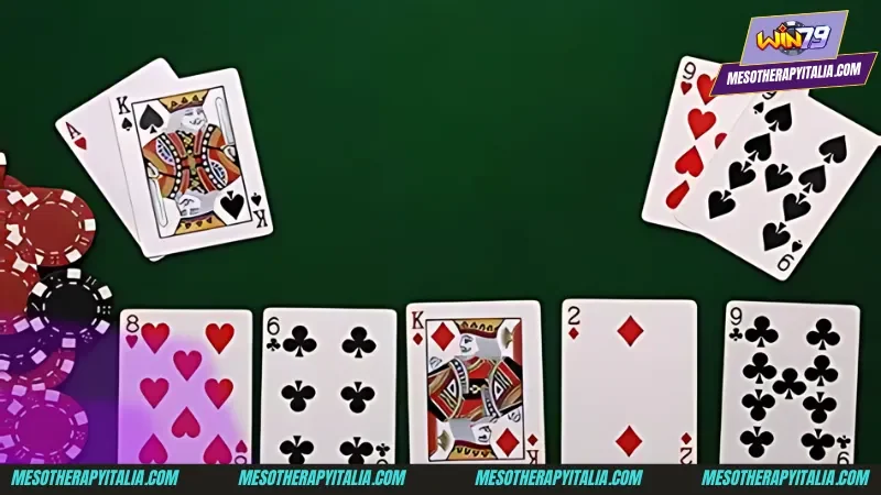 Vòng cược được thực hiện trong game bài Xì Tố